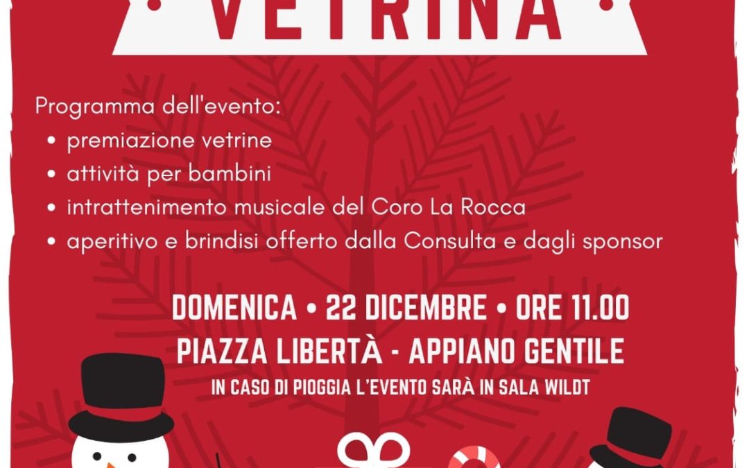 Natale da Vetrina – II edizione 2019